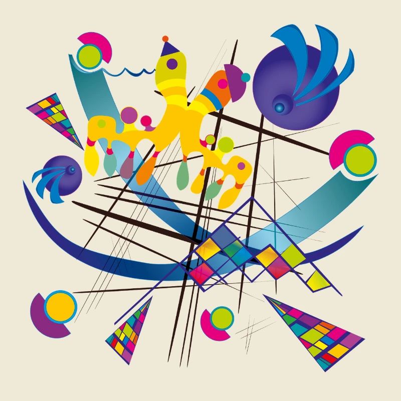 Tragbare Kunst - Visual symphony