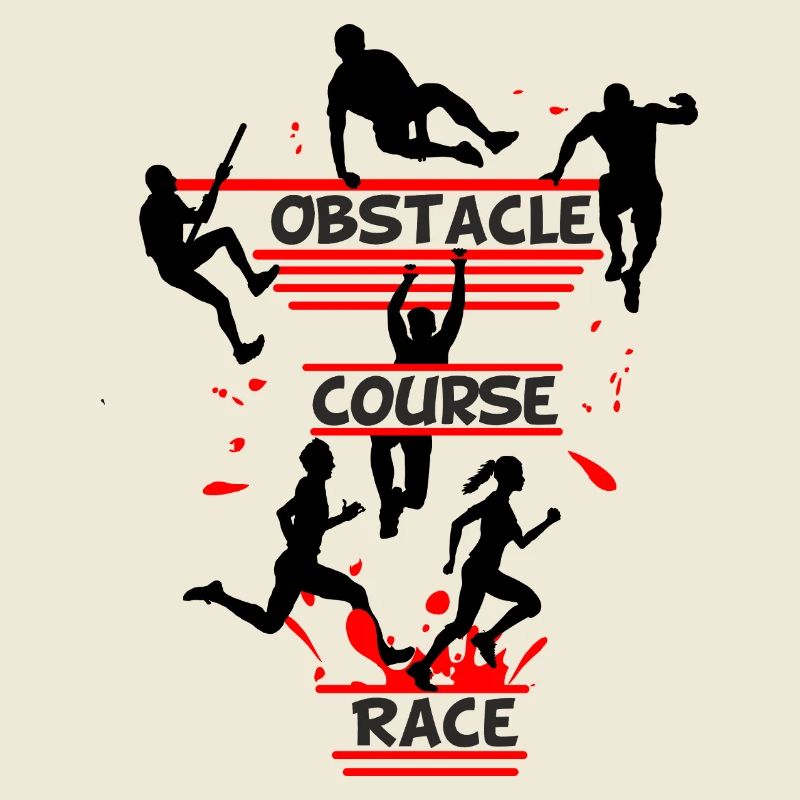 Course d’obstacles – Silhouette Full Action
