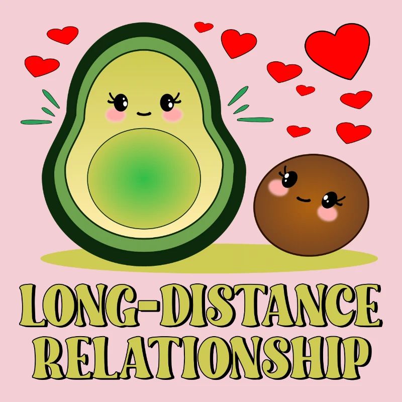 Fernbeziehung - Avocado FUNNY