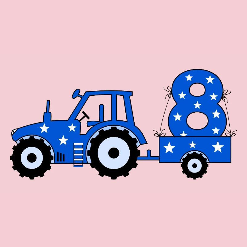 8. Geburtstag Traktor