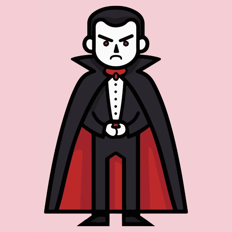 Vampir Halloween Comic