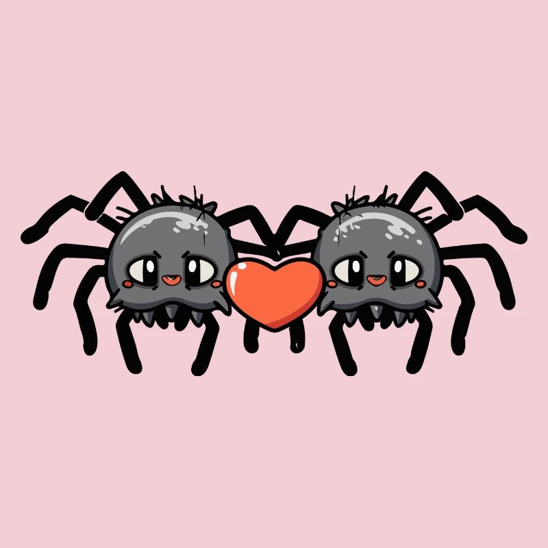 Tarentule Couple Saint-Valentin