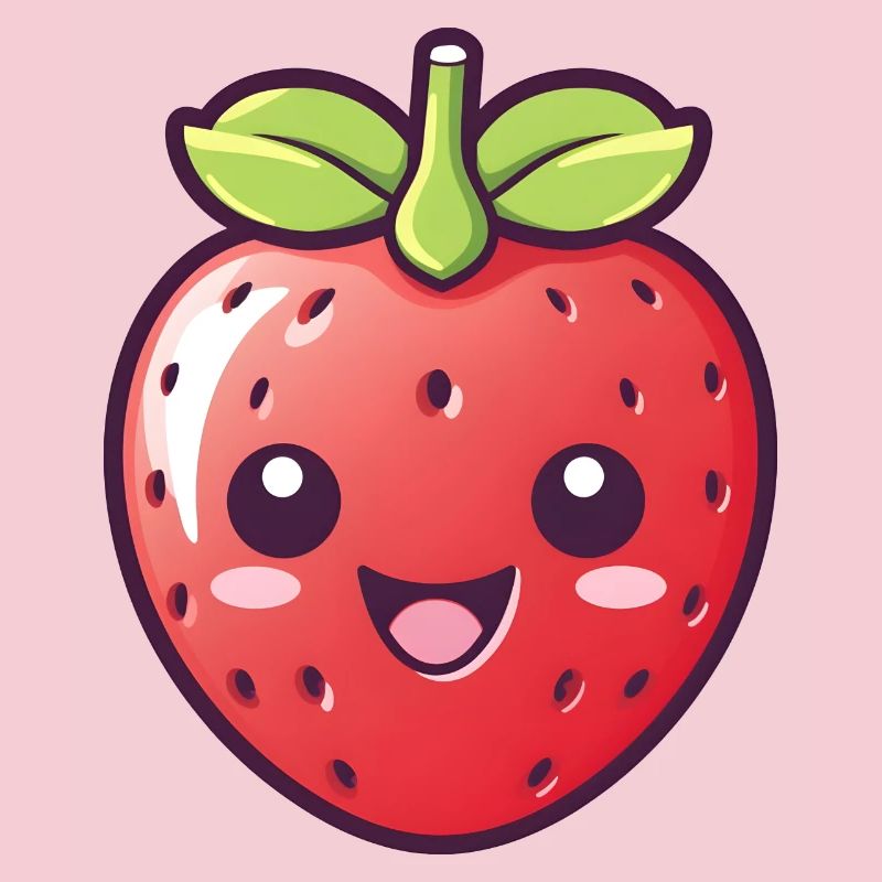 Fraise Kawaii Style Version 2