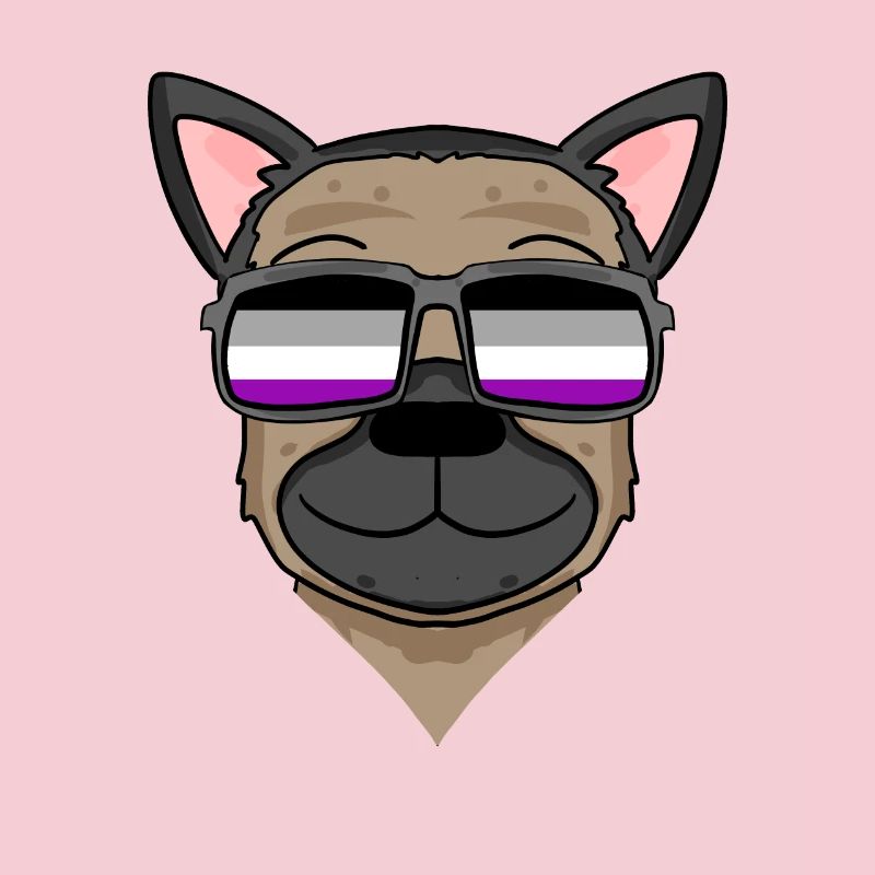 Asexual Lgbt German Shepherd Asexuality
