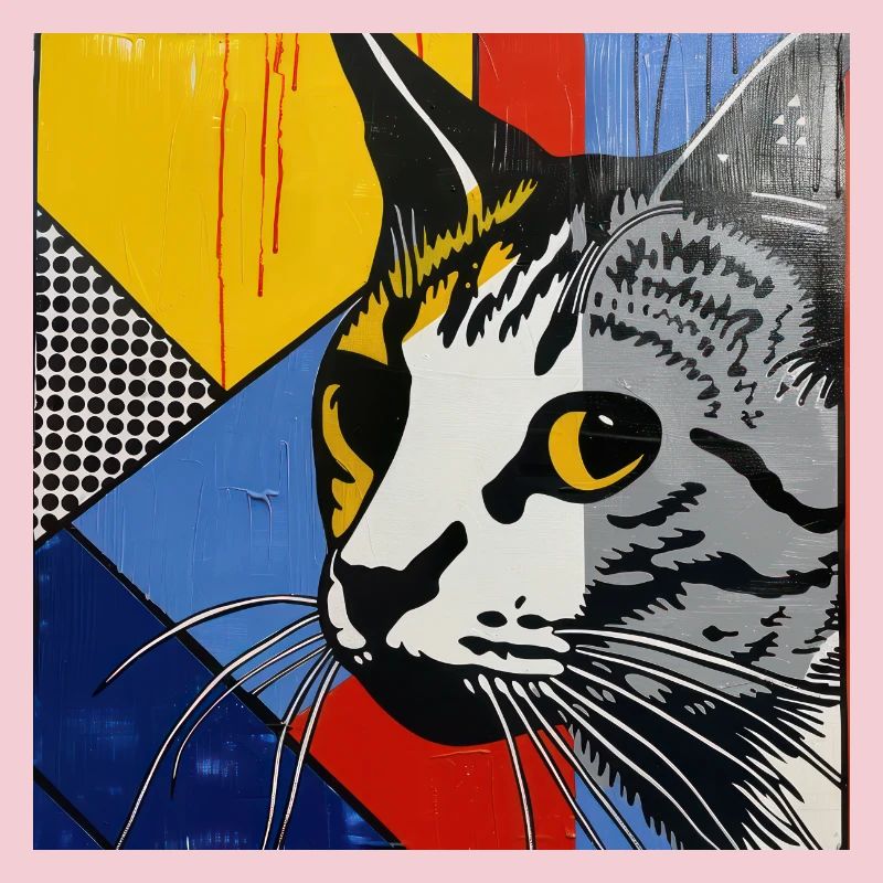 Chat, Motif De Chat
