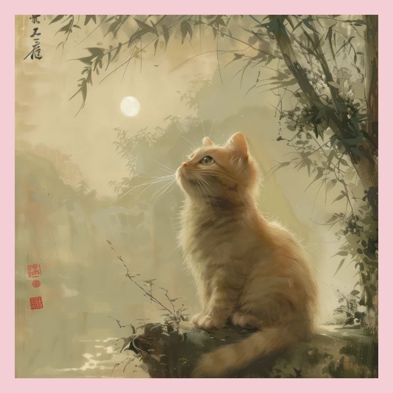 Chat, Motif De Chat