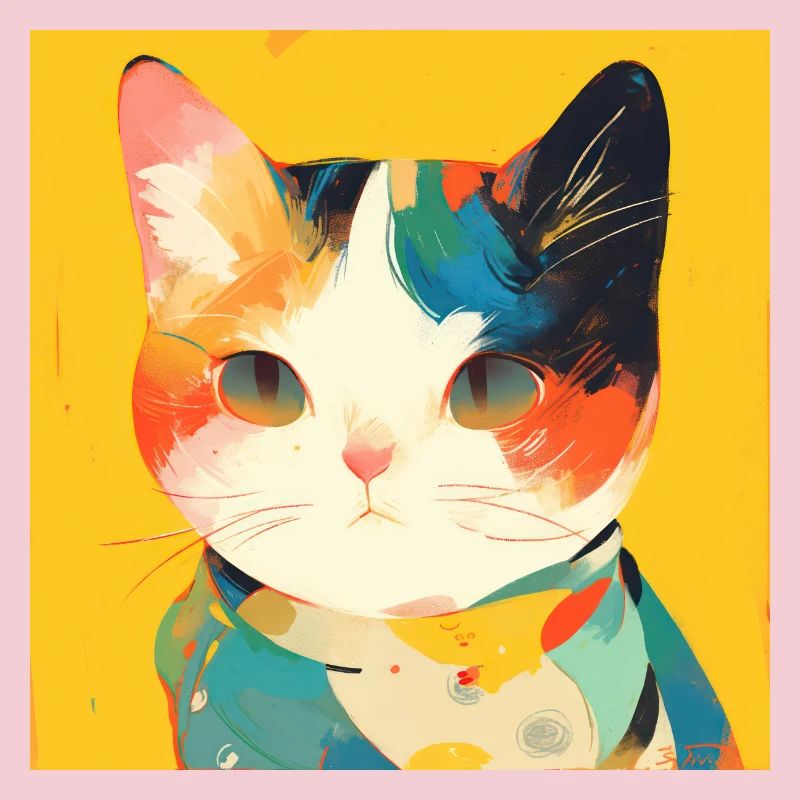 Chat, Motif De Chat