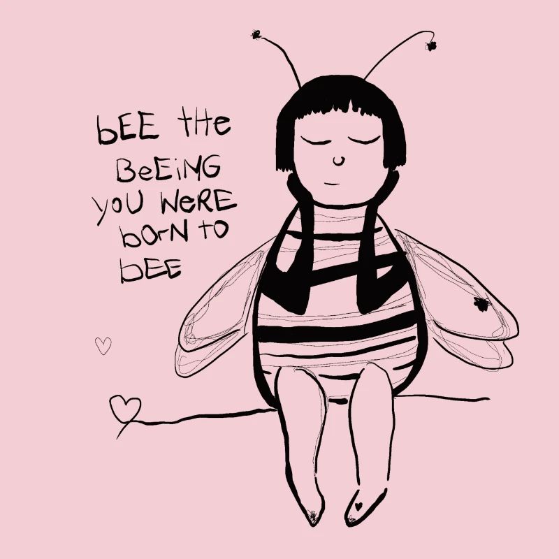 Sei die Biene, die du sein sollst! 🐝🌼