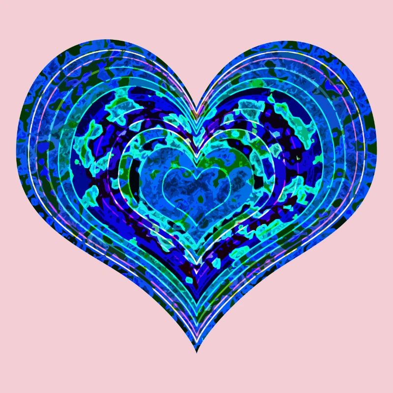 Psychedelisches Herz