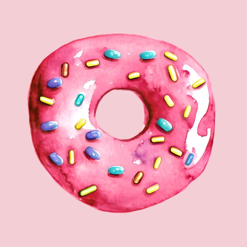 Donut Lecker Donuts Essen Süßigkeit Süßes
