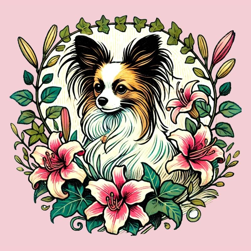 Papillon dog