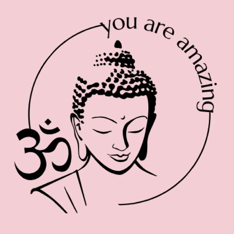 Amazing Buddha OM Yin Yang Beautiful