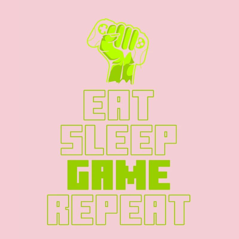 Manger le jeu de sommeil Répéter