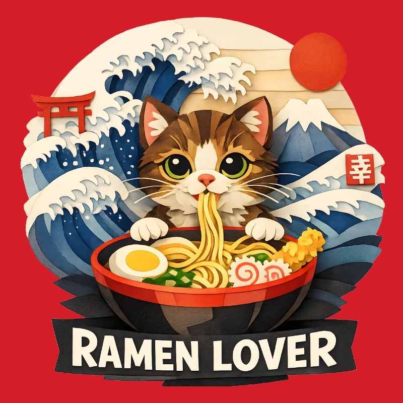 Anime Ramen de chat