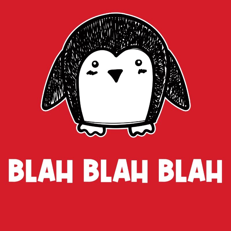 Pinguin Kalt Spruch Tier Schnee Eis Vogel