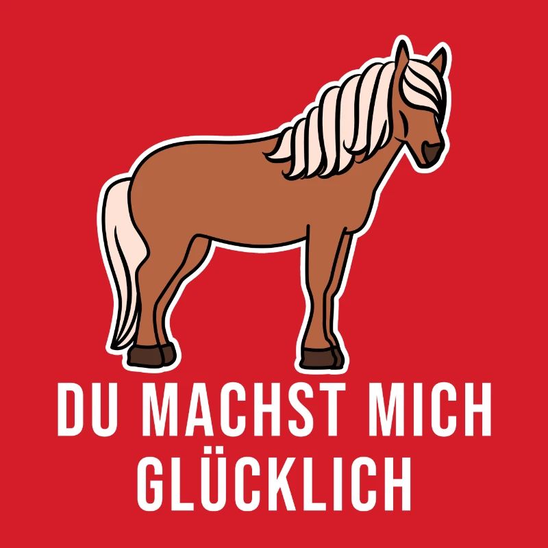 Pferde Cool Statement Pferdenarr Isländer