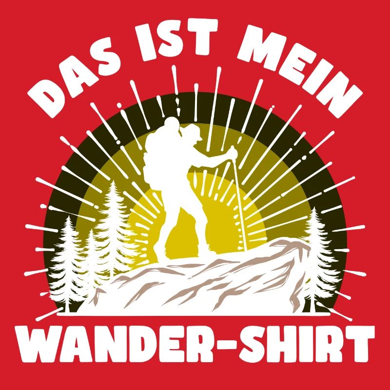 Wandern Statement Bergsteigen Klettern Statement