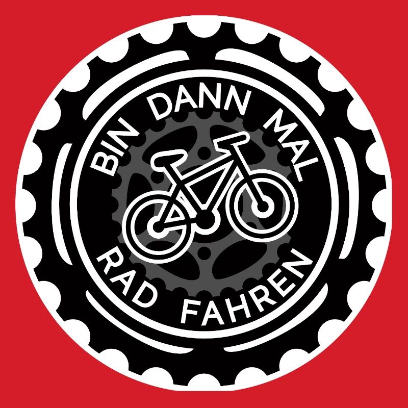 Bin dann mal Radfahren - Conception de logo de VTT