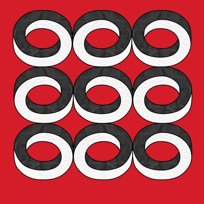 Optical Illusion Circles Texture