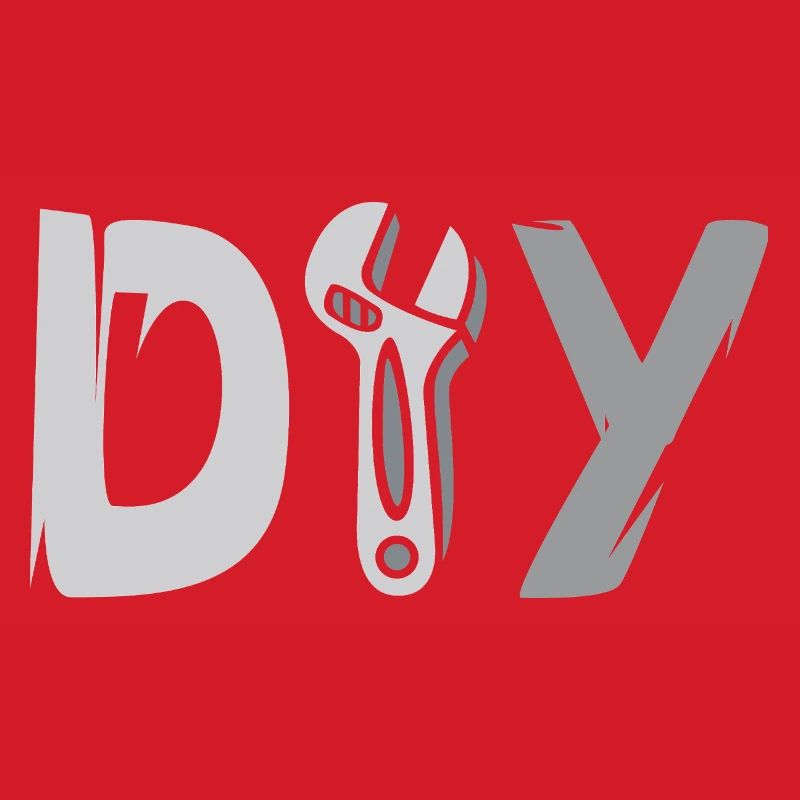 Conception de bricolage - Logo d’outil pour les amateurs de bricolage