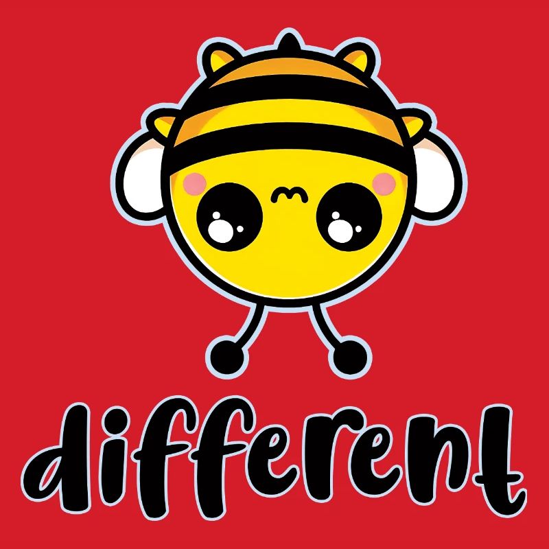 Bee Different Cute Character