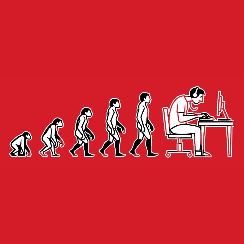 L’évolution s’arrête à l’ordinateur – Conception de l’humour