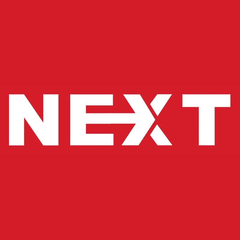 Next White Text