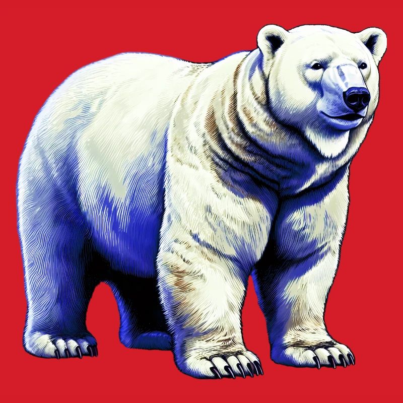 Weißer Eisbär