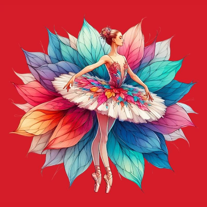 Danseuse de ballet avec tutu