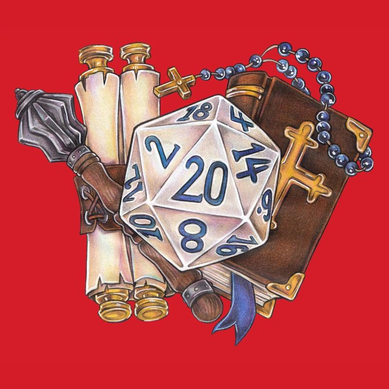 Clerc de dés de table RPG D20 Cadeau