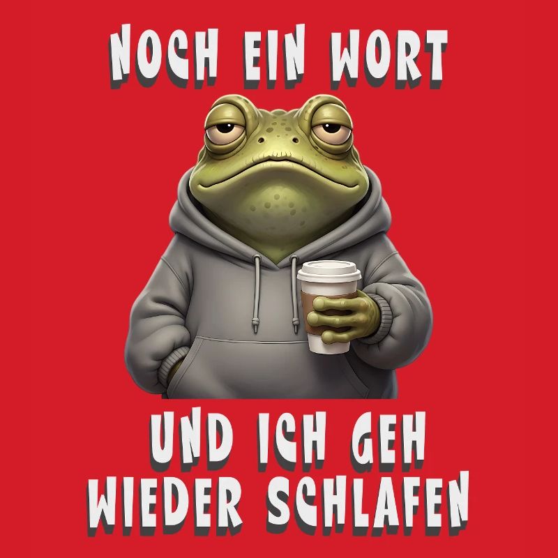 Grumpy Frog Coffee Mood