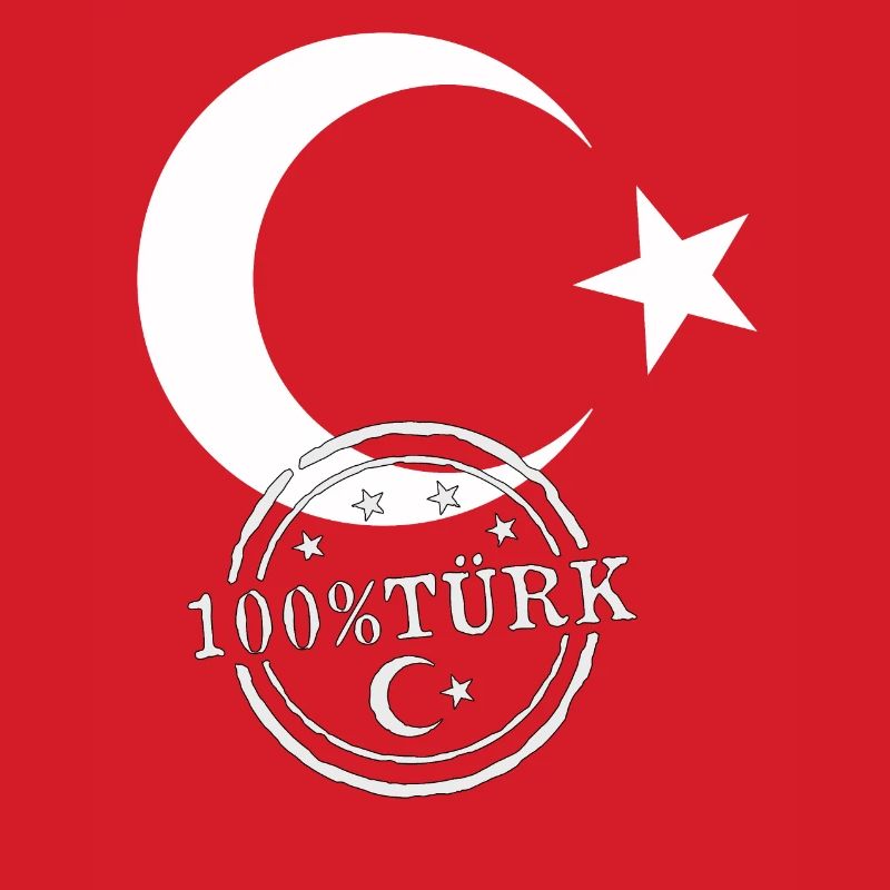 Drapeau turc 100% turc