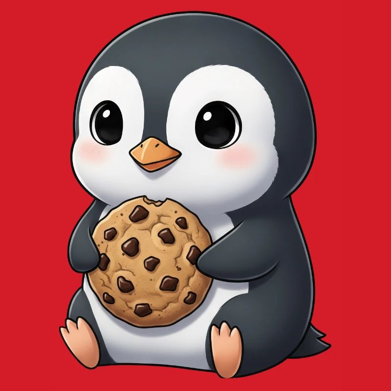 Biscuits pingouins mignons Biscuits de dessin animé Candy