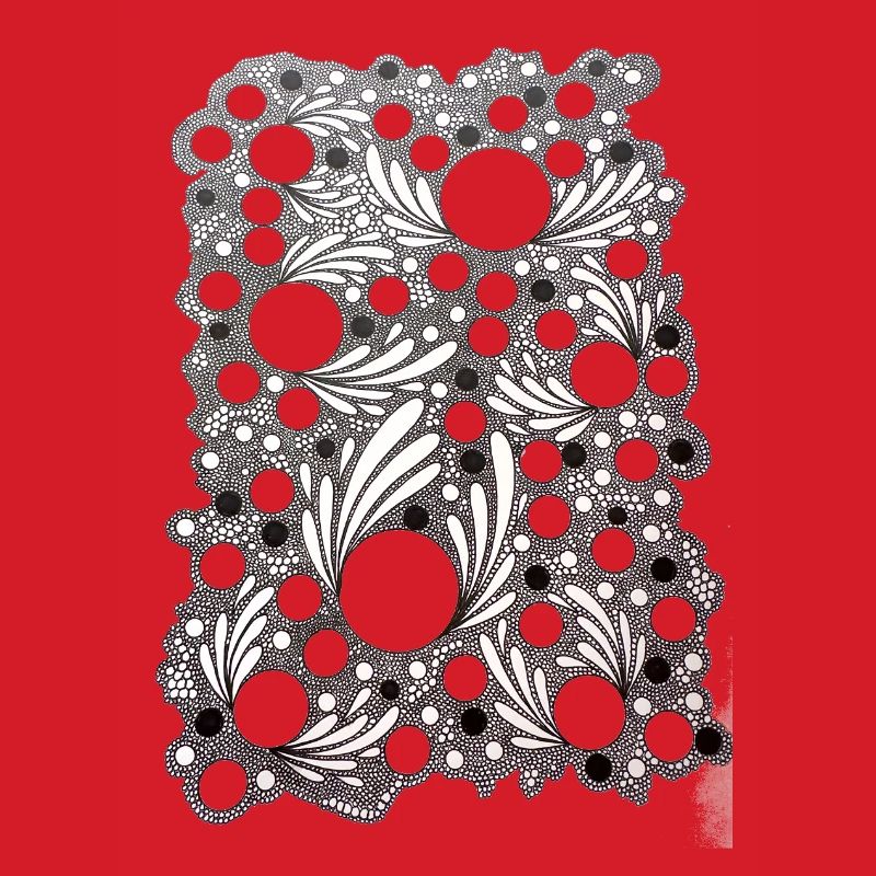 Leaf Blowing Lace Pattern