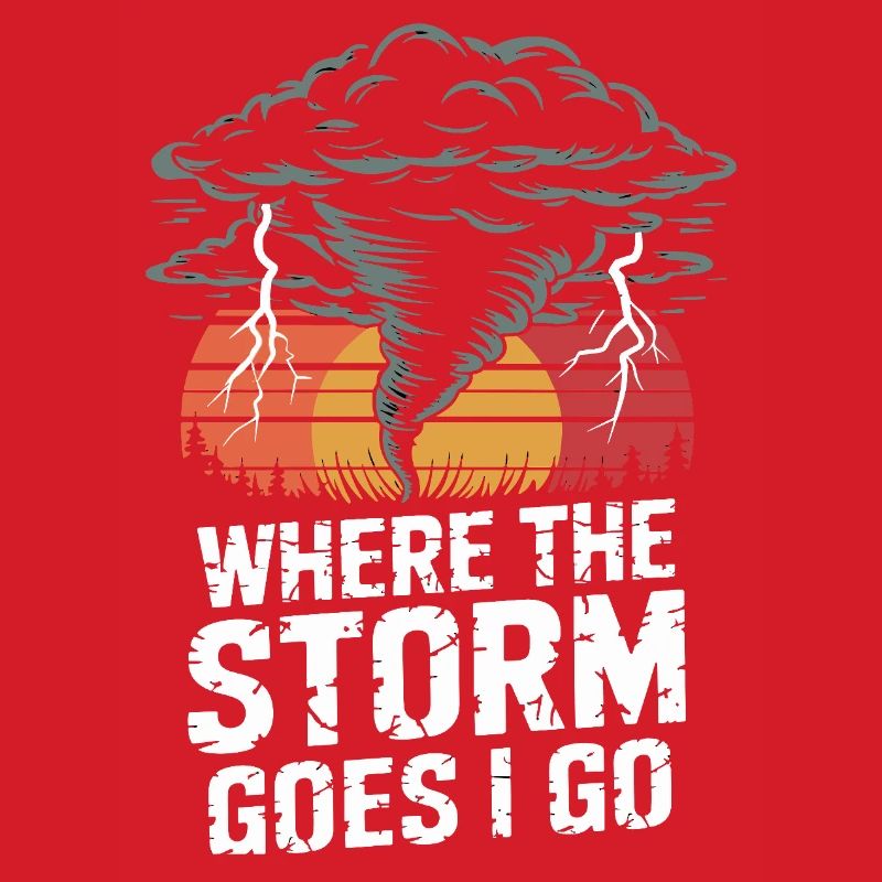 Sunset Storm Path