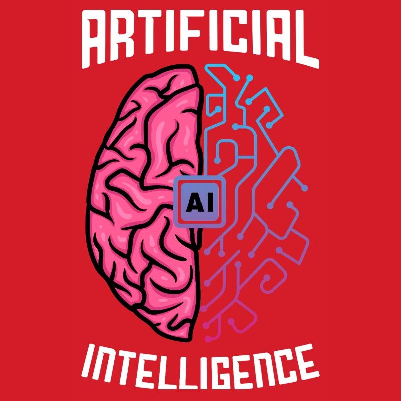 Artificial Intelligence Brain Tech Design