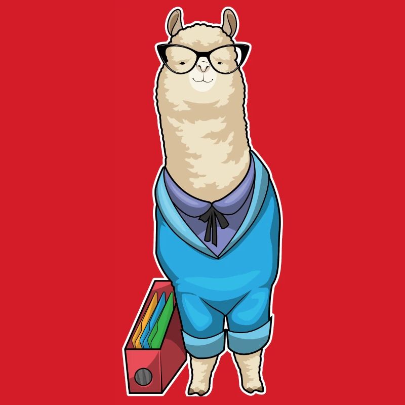 Alpaca Secretary Folder Office