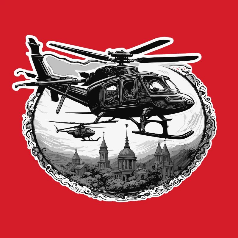 Helicopter / Helicopter / Flying / Aviation