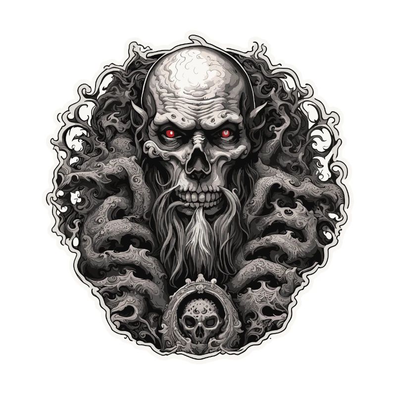 Skull / skull / skeleton / gothic / tattoo