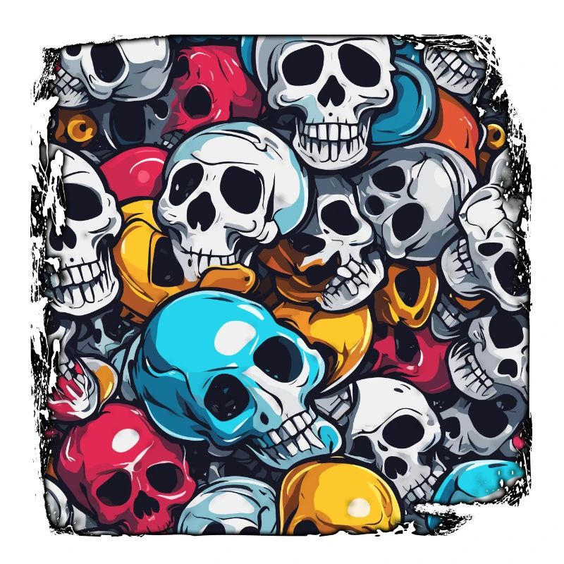 Skull / Skull / Skeleton / Gothic / Tattoo