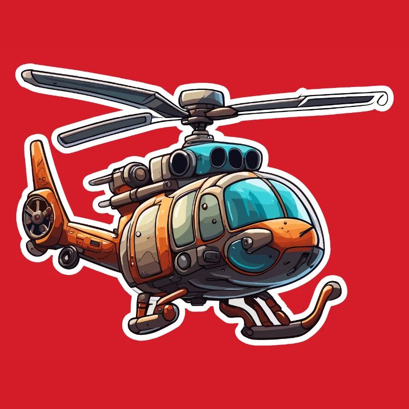 Helicopter / Helicopter / Flying / Aviation