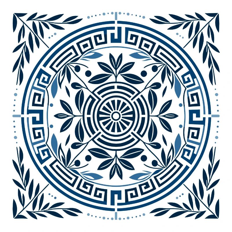 Ancient Greek Mandala 3