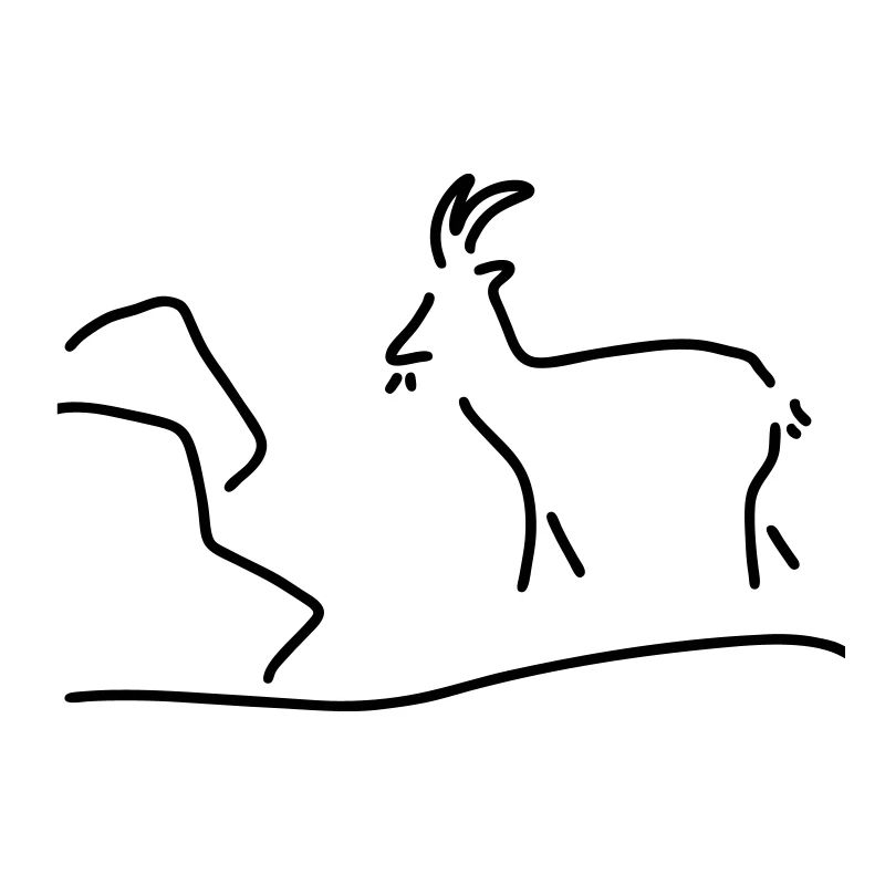 ziege oder steinbock