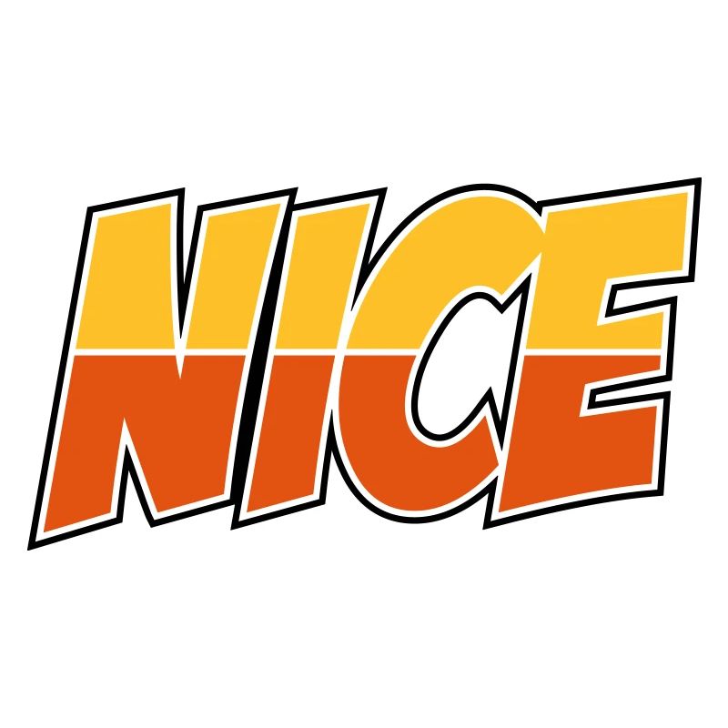 Schriftzüge mit Style: NICE