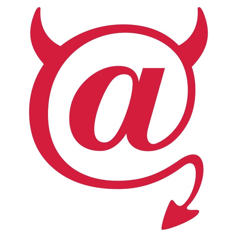 Devil @ Teufel Nerd Symbol Programmierer IT