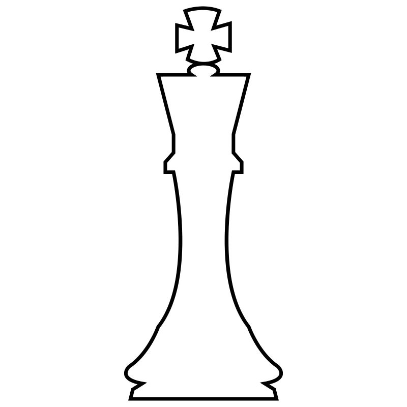 Chess piece king