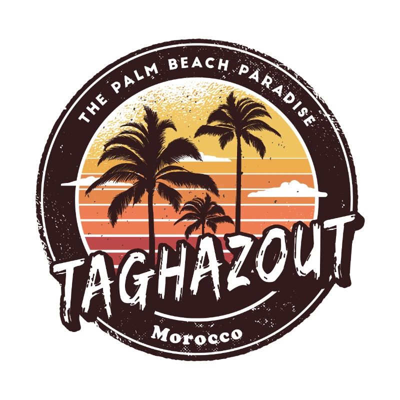 Taghazout Morocco Palm Trees Design