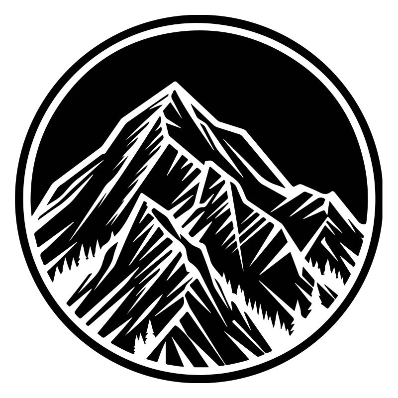 Mountains Symbol Rocks
