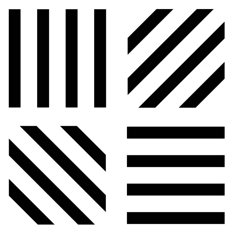 graphic stripe pattern