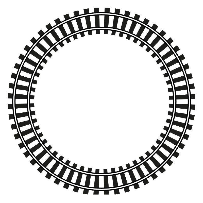 Model Railway Frame Rail Network